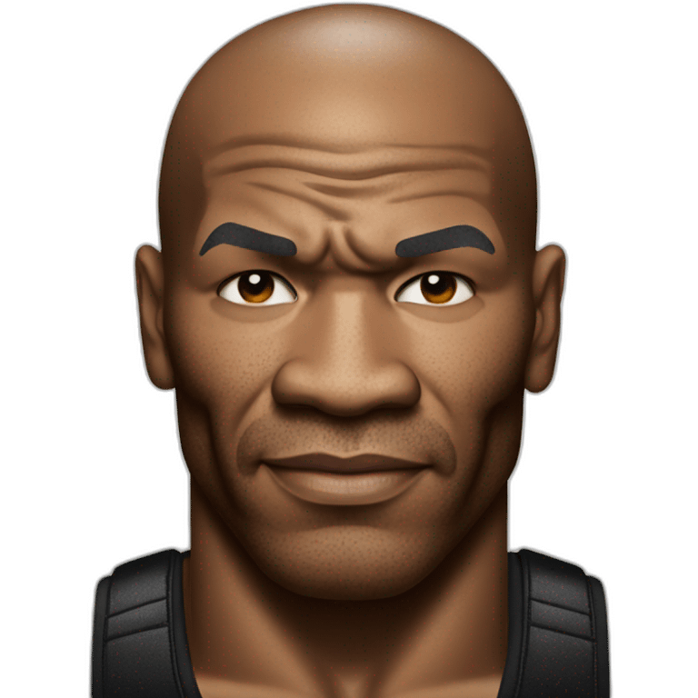 Mike Tyson face emoji