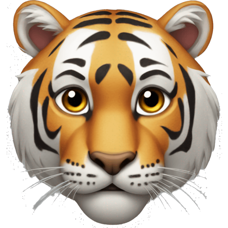 Tiger head  emoji