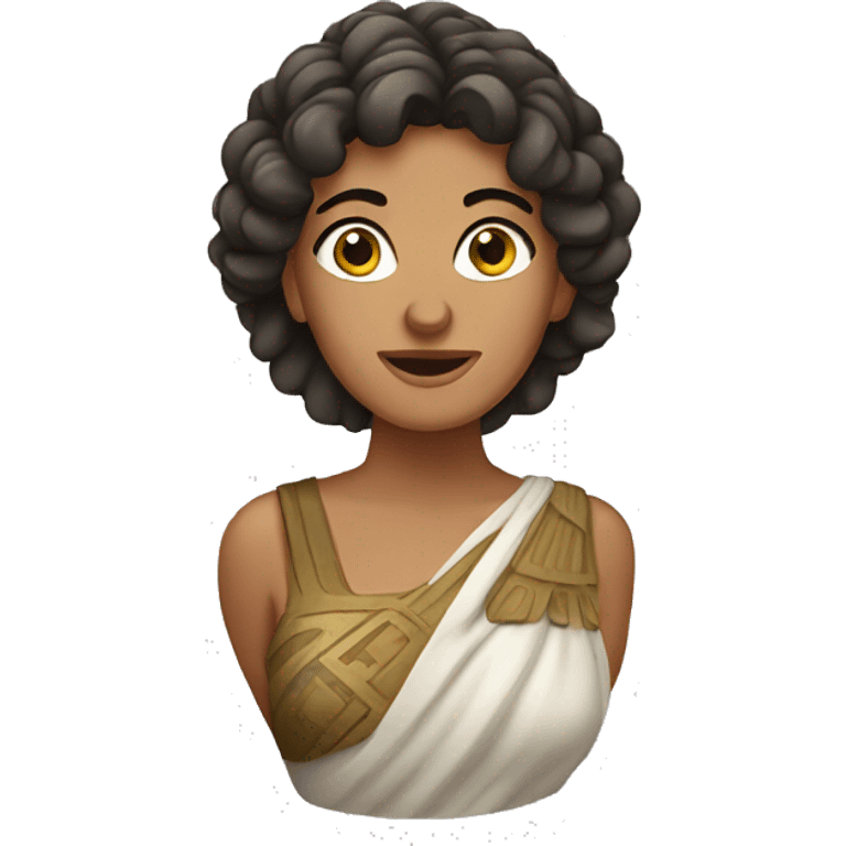 Greek woman emoji