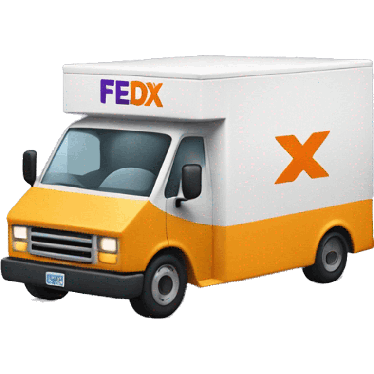 FEDEX TRANSPORTER emoji