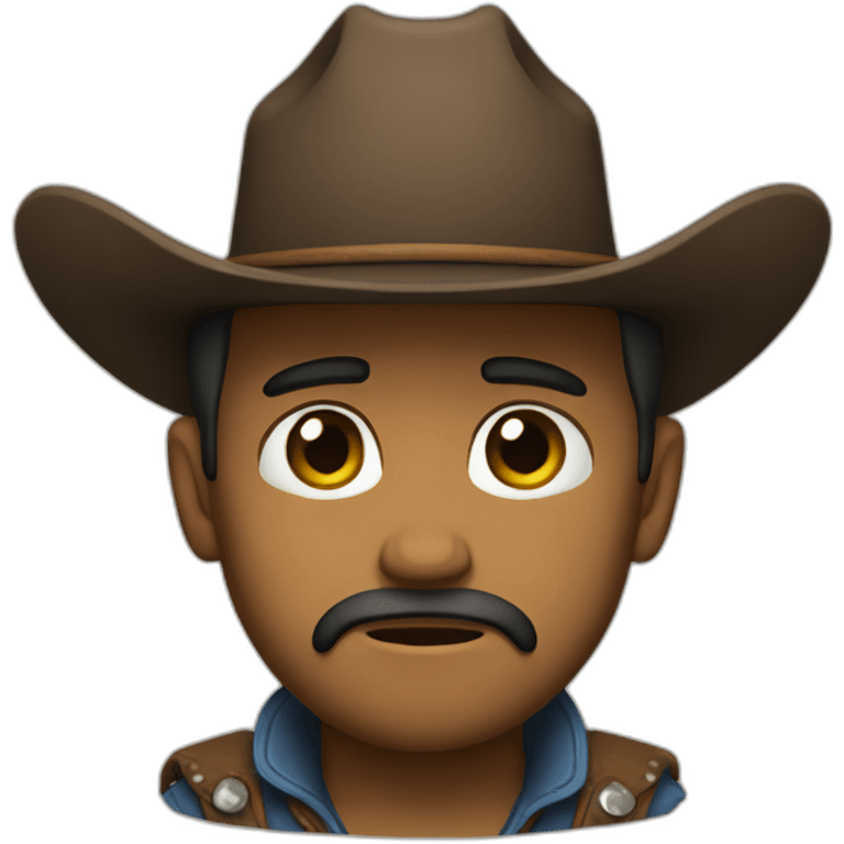 sad-cowboy emoji