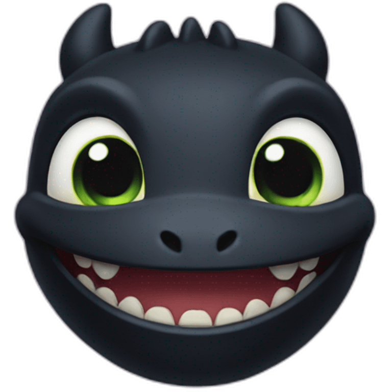 Toothless emoji