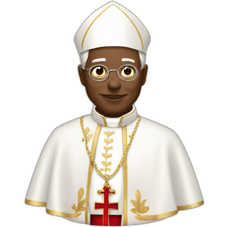 Fashionist pope emoji