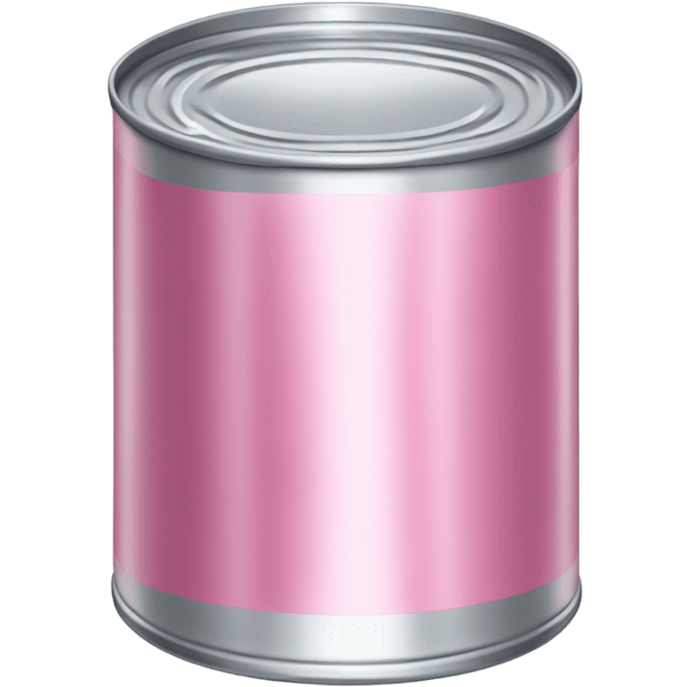 pink can of food emoji