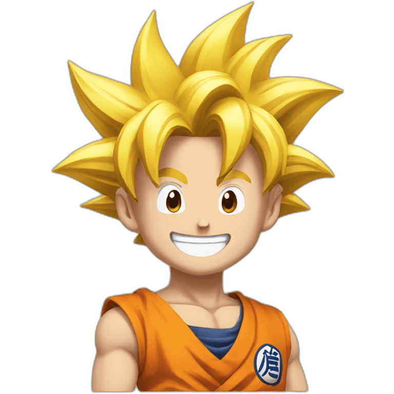 goku smiling emoji