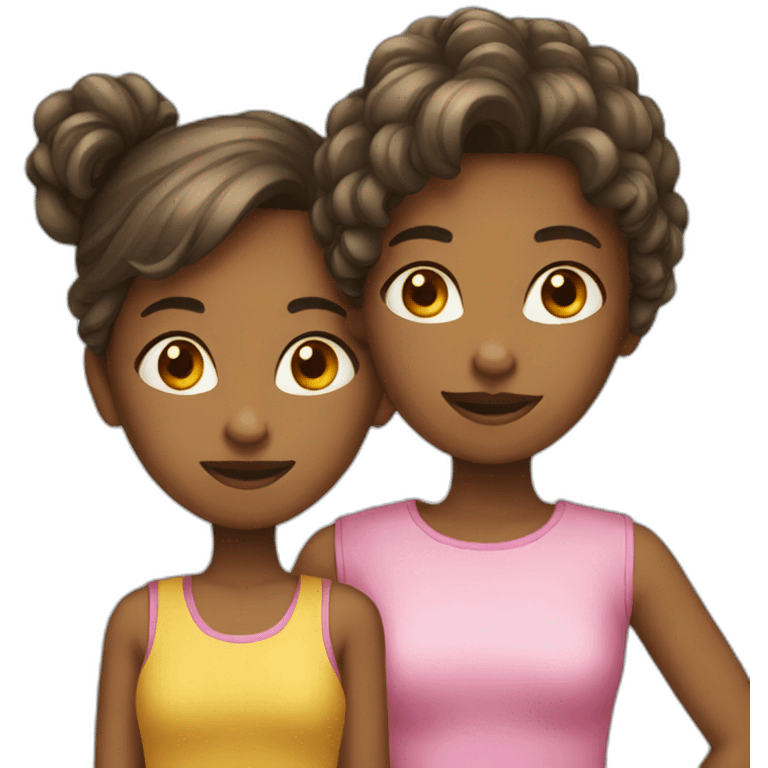 two girls emoji