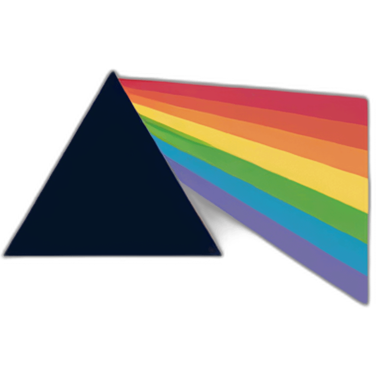 Pink floyd rainbow emoji