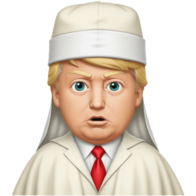 Donald Trump wears circumcision outfit emoji