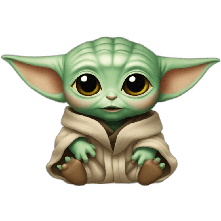 baby yoda love emoji