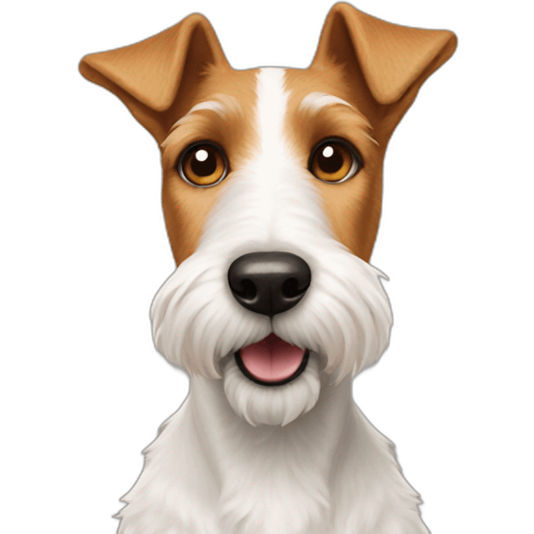 Fox terrier emoji