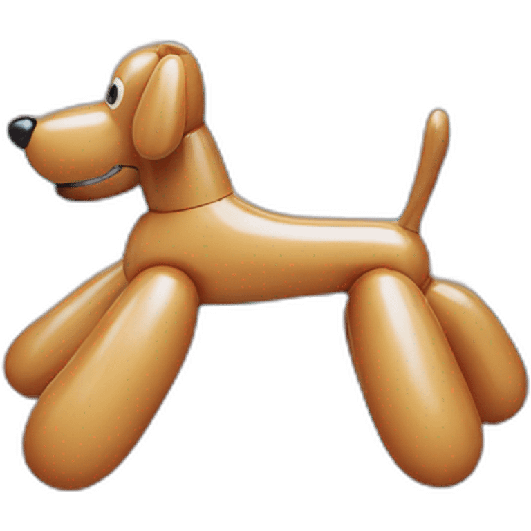 Balloon dog emoji