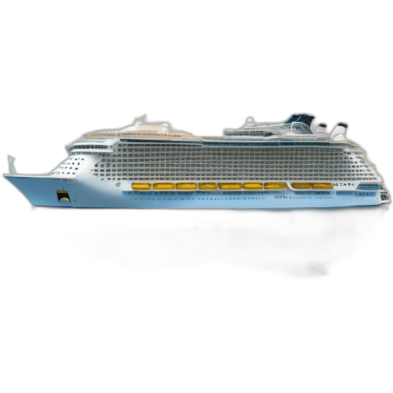 Oasis of the Seas cruise ship emoji