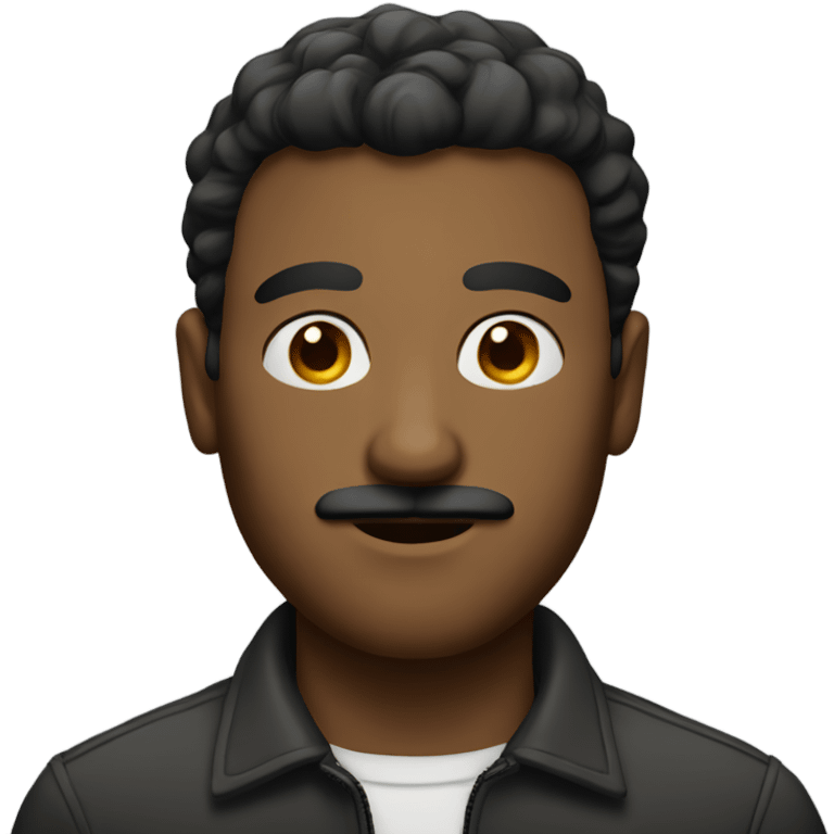 Man with small mustache emoji