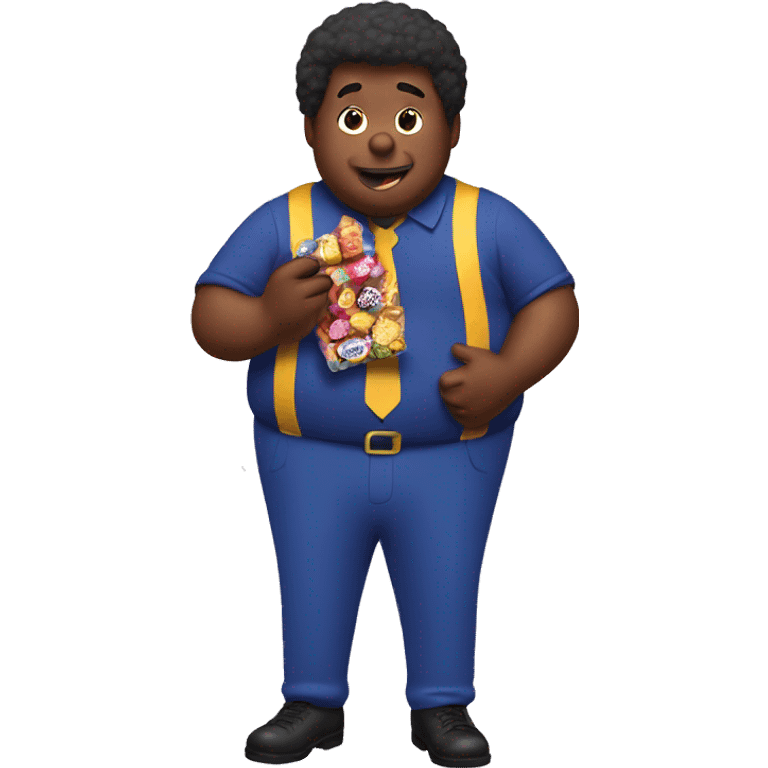 Fat Albert eating candy  emoji