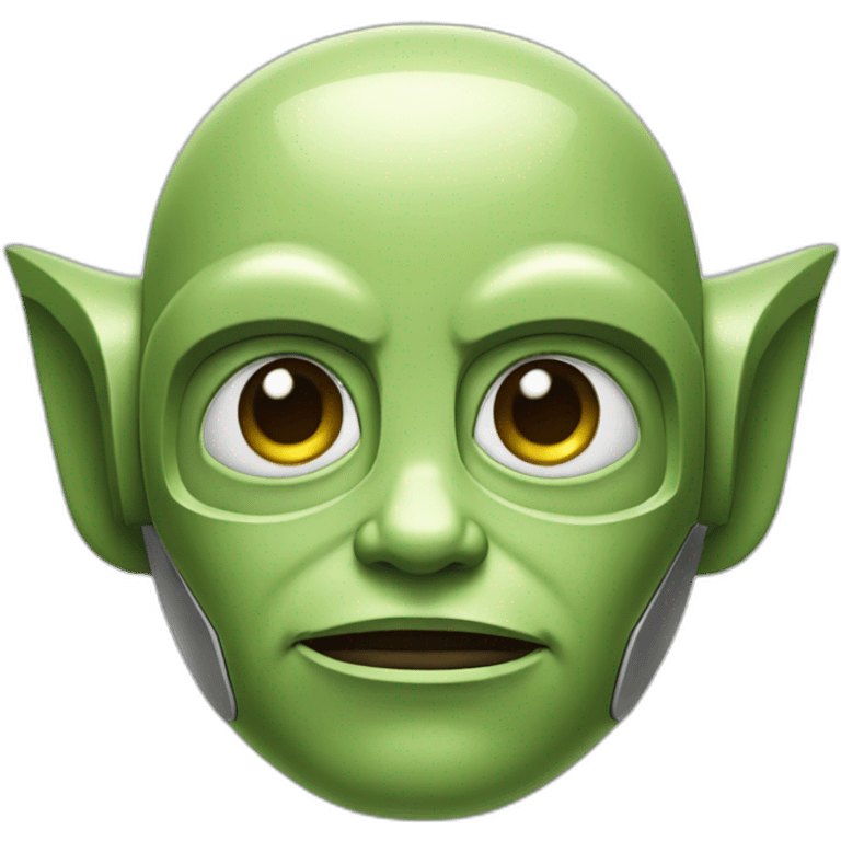 robot with yoda ears emoji