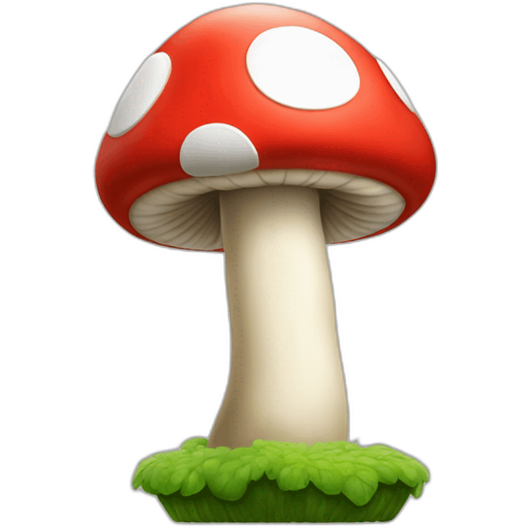 super mario mushroom emoji