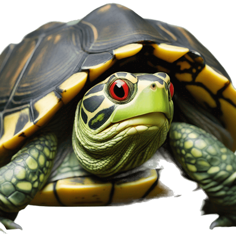 Red-Eared Slider turtle terrapin emoji