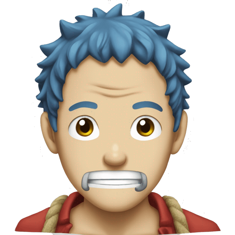 One piece anime character emoji