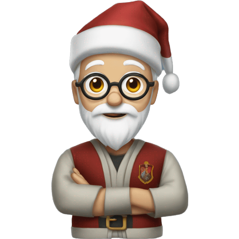 Harry potter santa emoji