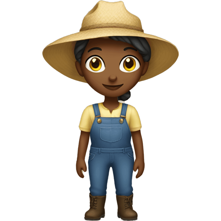 Girl Farmer emoji