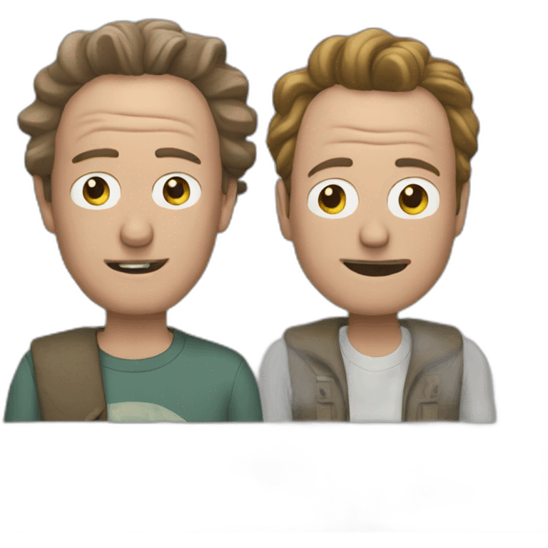 Rik and Morty emoji