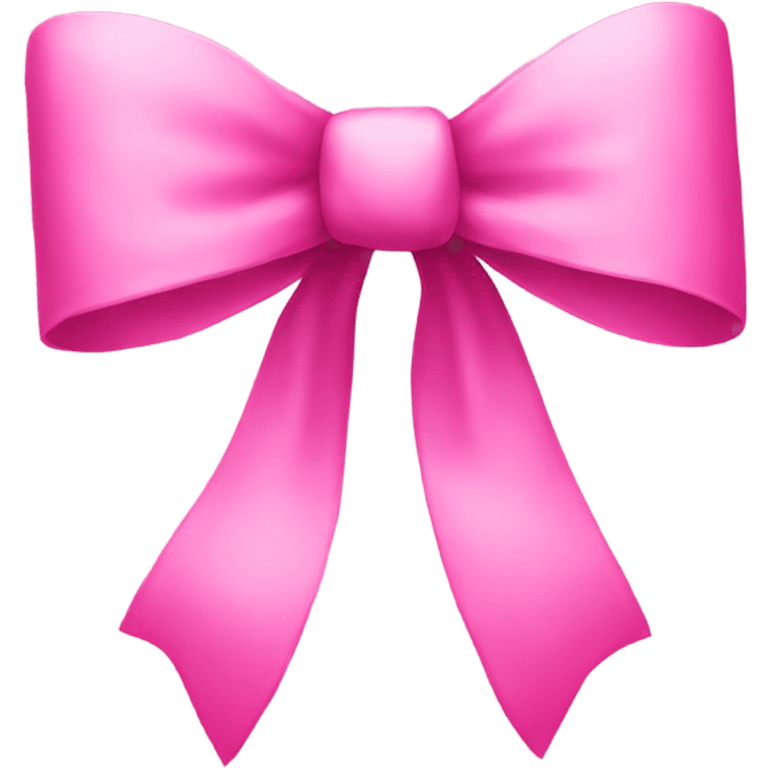 Pink bow emoji