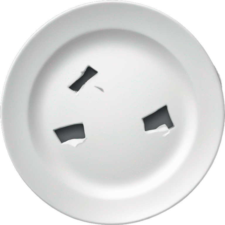 broken plate emoji