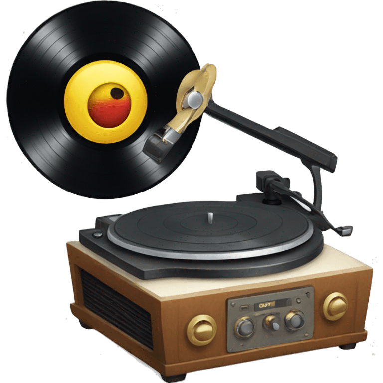 record player emoji