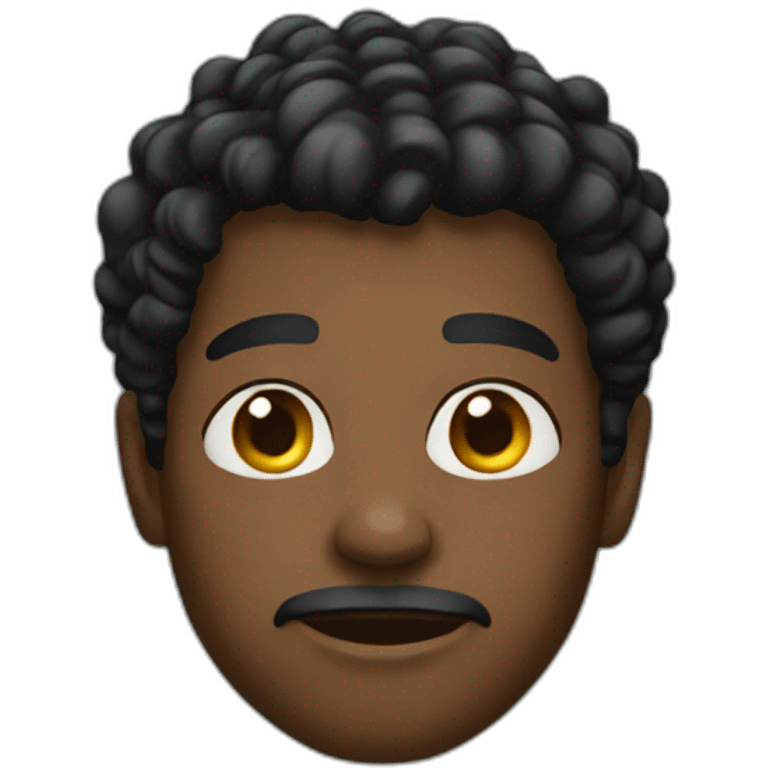 Cool black guy emoji