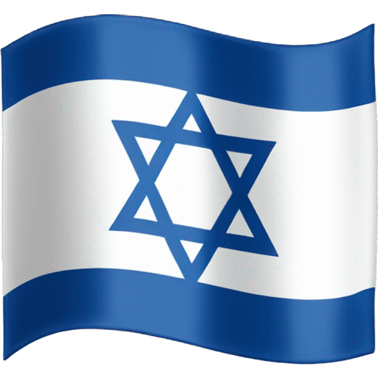 The flag of Israel emoji