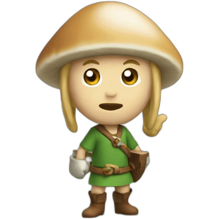 Link-eat-mushrooms emoji