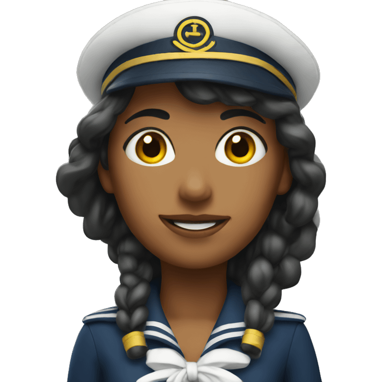 Woman sailor emoji