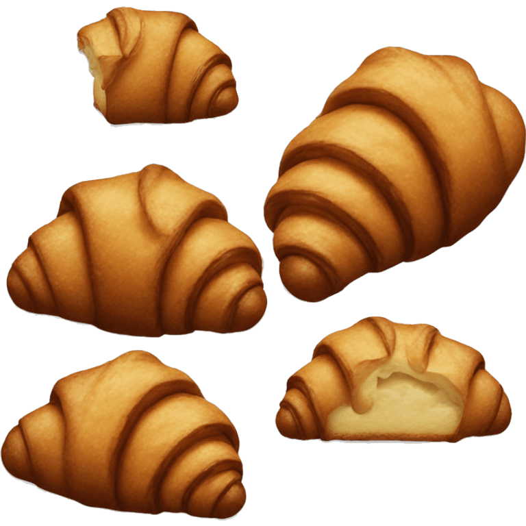 chocolate croissant emoji