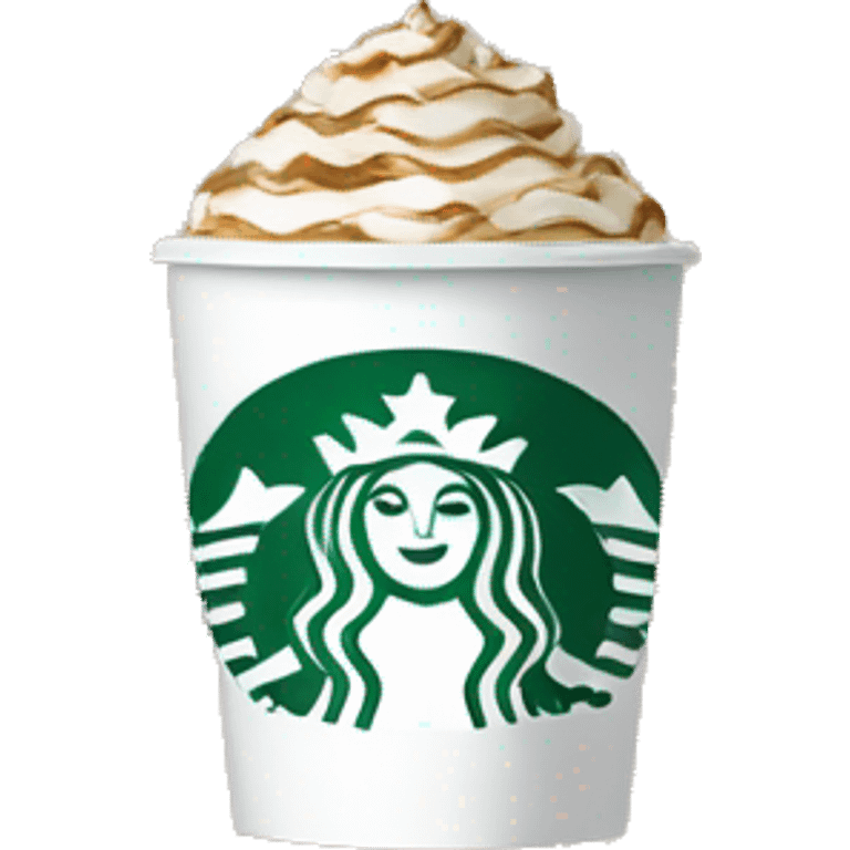 Starbucks coffee emoji