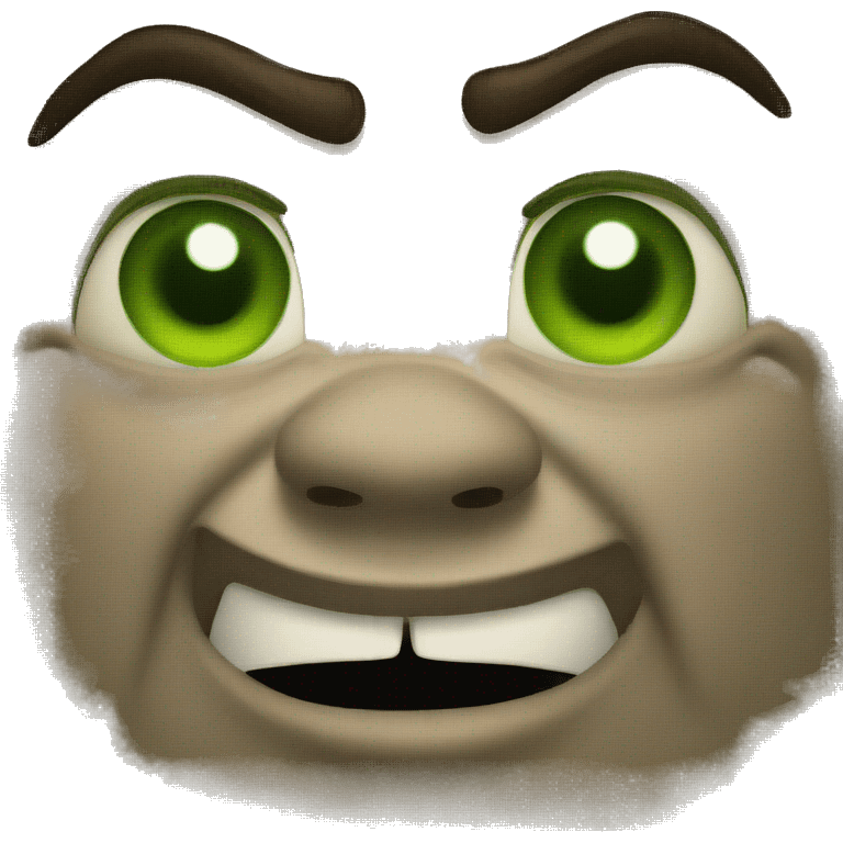 shrek crying emoji