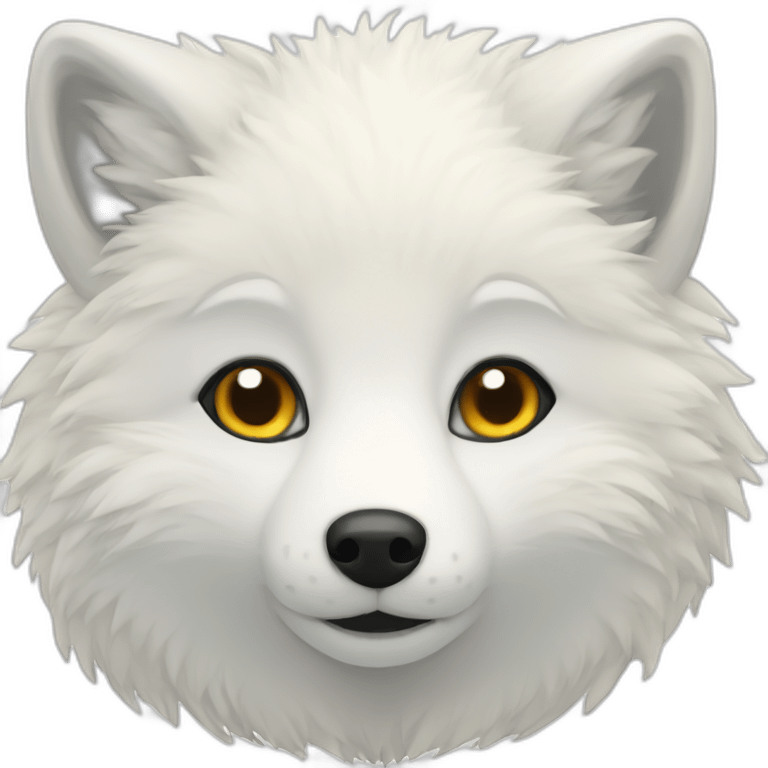 arctic fox emoji