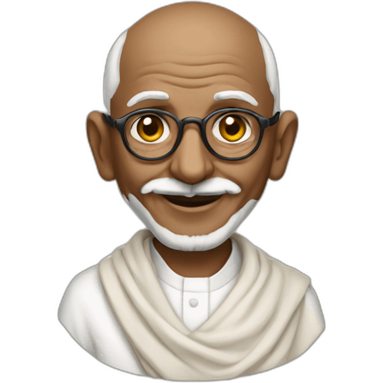 Gandhi emoji