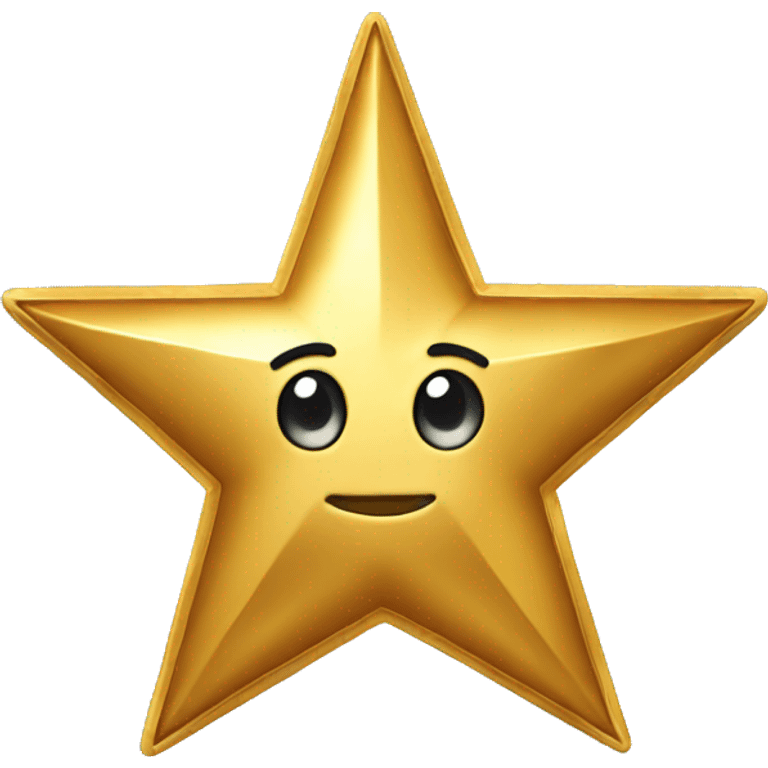 Golden star emoji