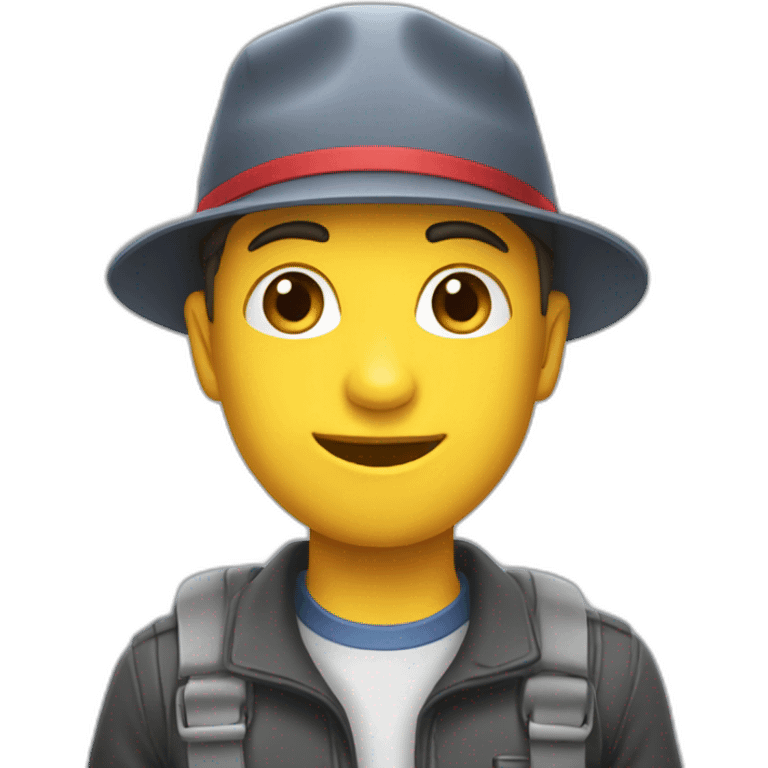 Casquette sncf emoji