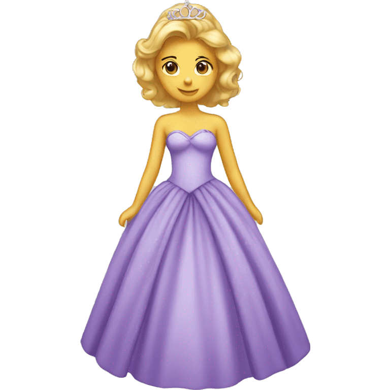 Princess dress emoji