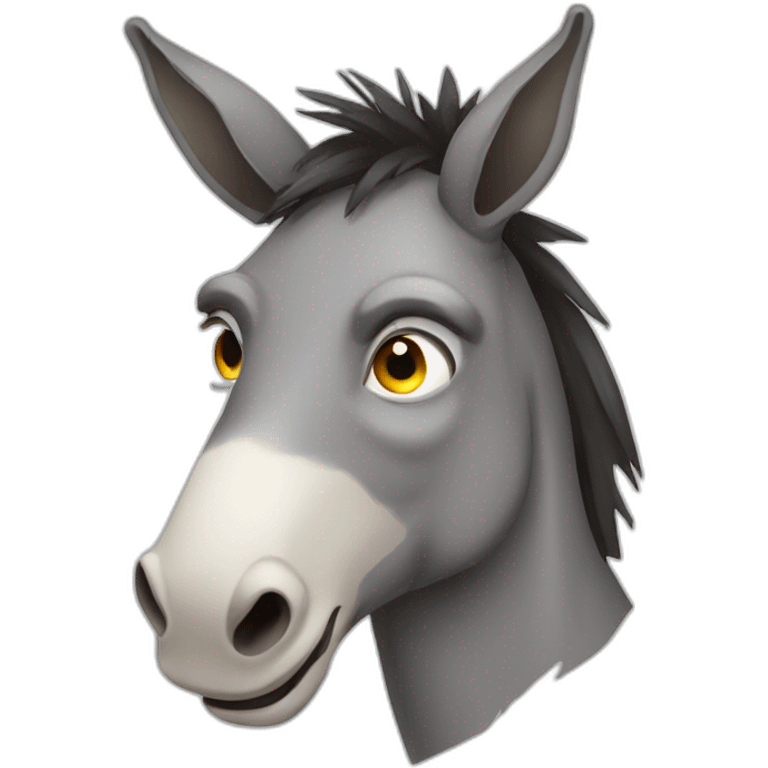 dilapidated donkey emoji