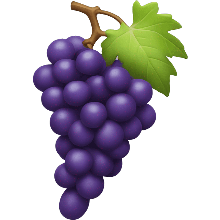 3D Grapes emoji  emoji