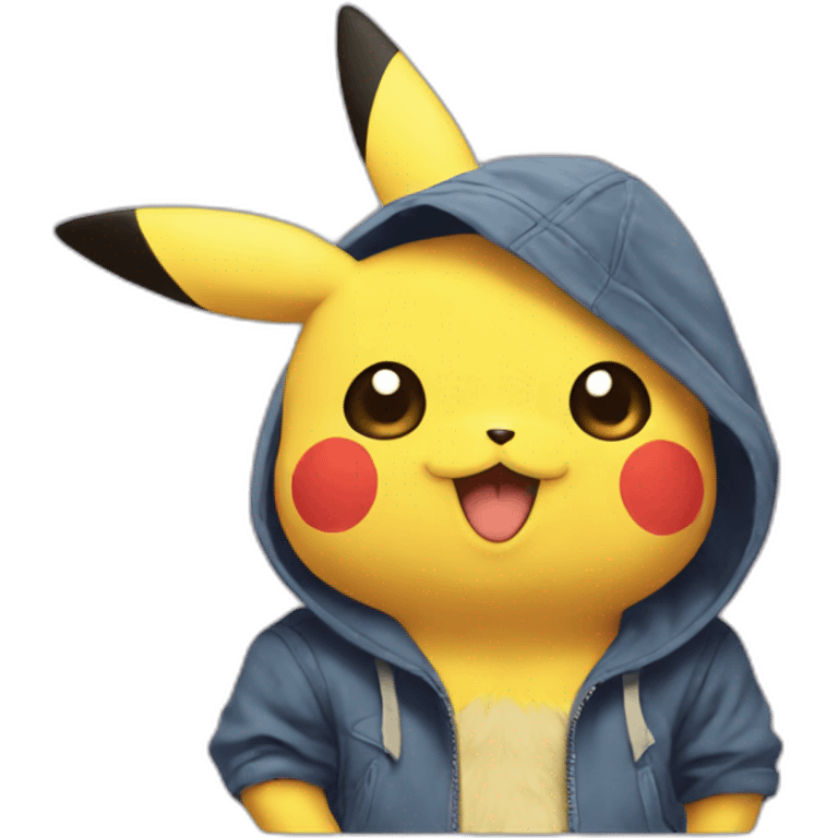 Blush-Pikachu emoji