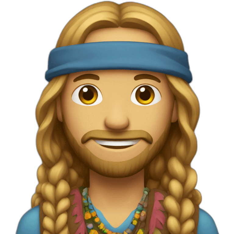 Hippie-guy emoji