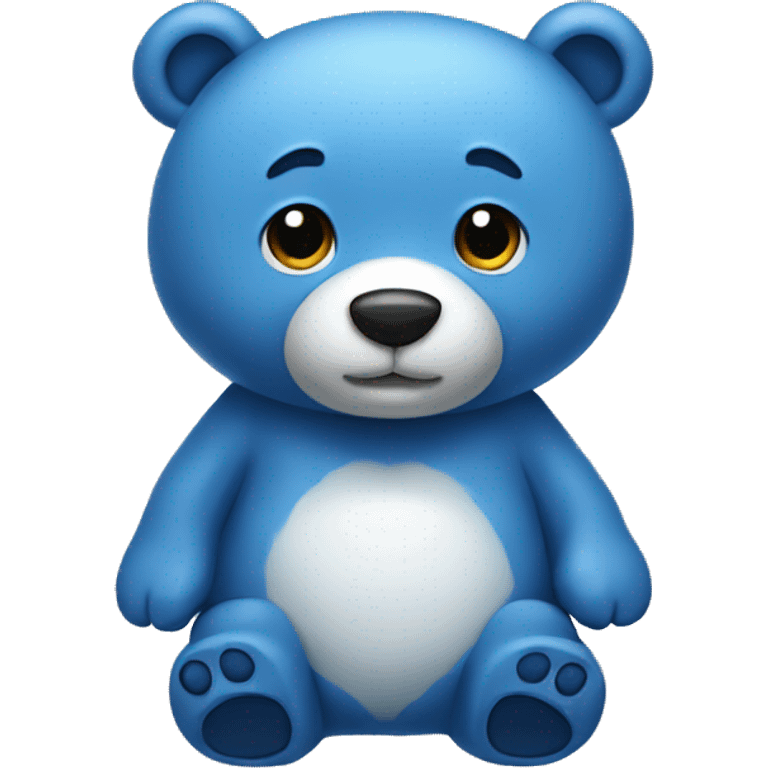 blue bear emoji