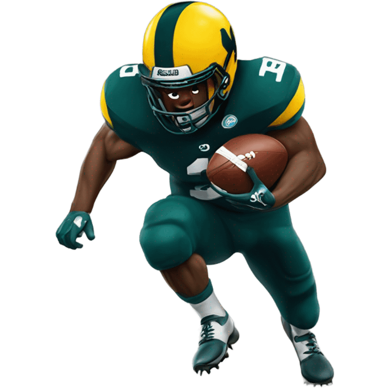 Ohios state football player stomping on wolverine  emoji