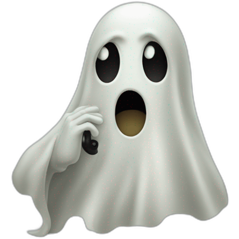 ghost phoning emoji