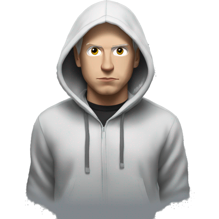 eminem with hood emoji