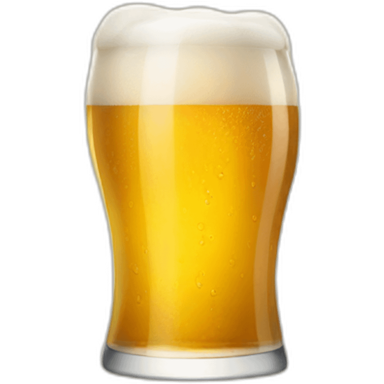 glass of beer emoji