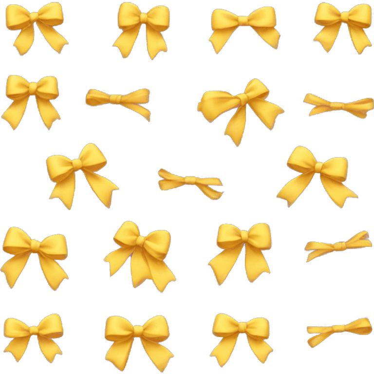 Little bows emoji